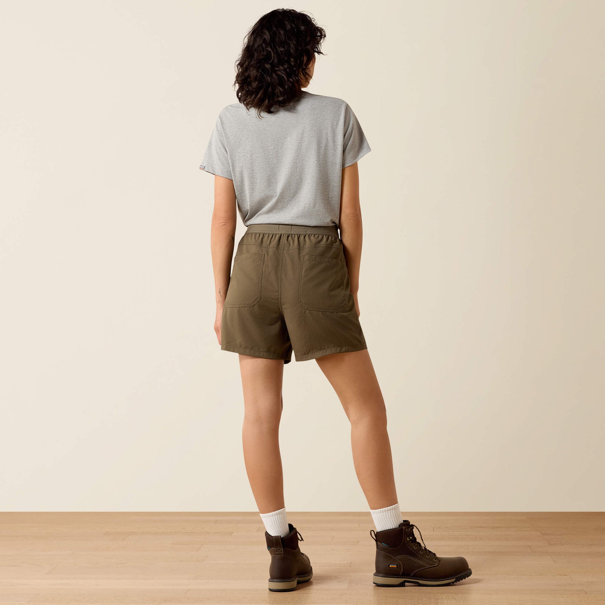 Rebar Perfect Rise Workflow Ultralight 5" Shorts Ariat Women|Work