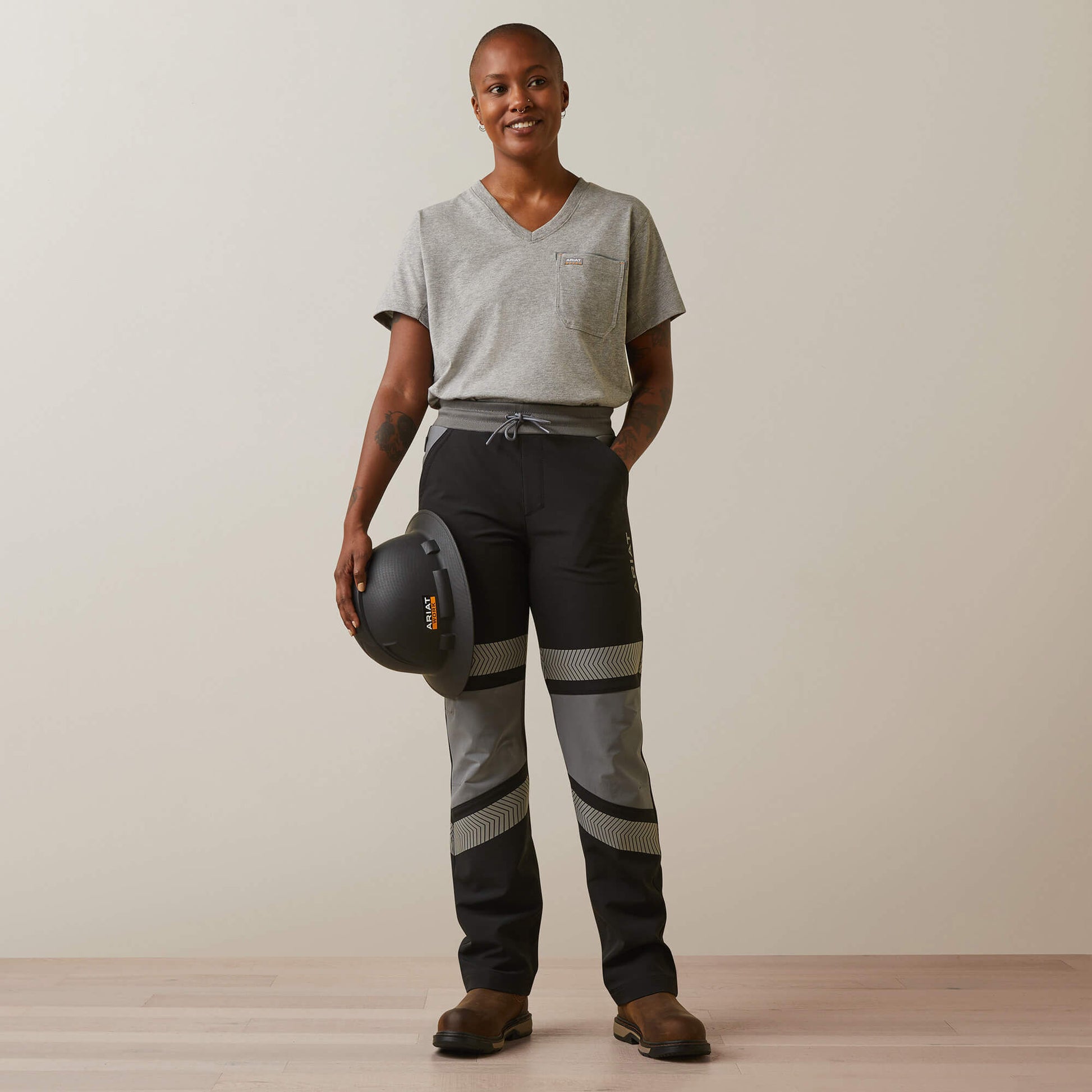Rebar Perfect Rise Hi-Vis Pull-On DuraStretch Slim Leg Pants Ariat Women|Sale|Work