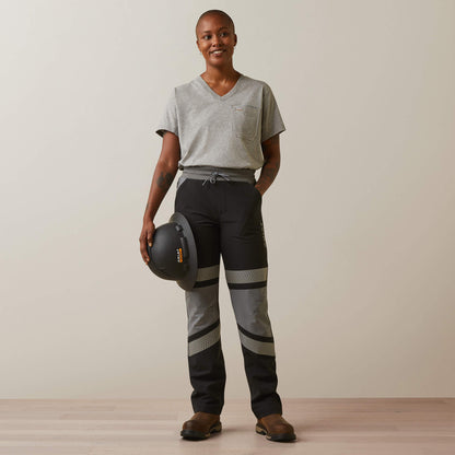 Rebar Perfect Rise Hi-Vis Pull-On DuraStretch Slim Leg Pants Ariat Women|Sale|Work