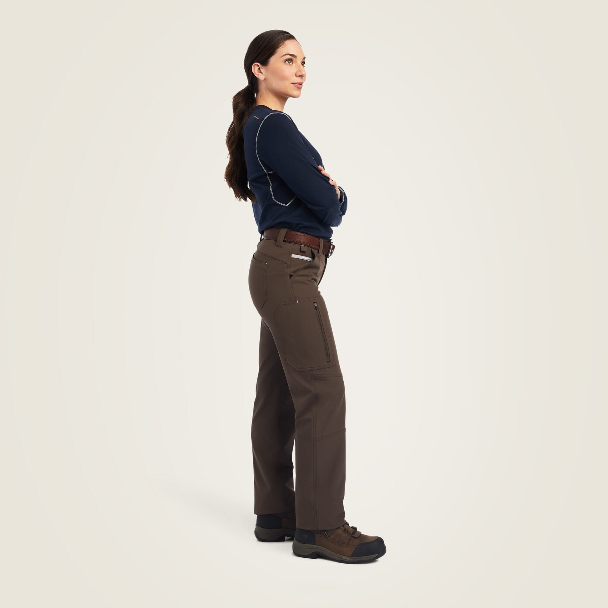 Rebar DuraStretch DriTEK Softshell Straight Leg Pant Ariat Women|Sale|Work