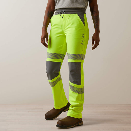 Rebar Perfect Rise Hi-Vis Pull-On DuraStretch Slim Leg Pants Ariat Women|Sale|Work