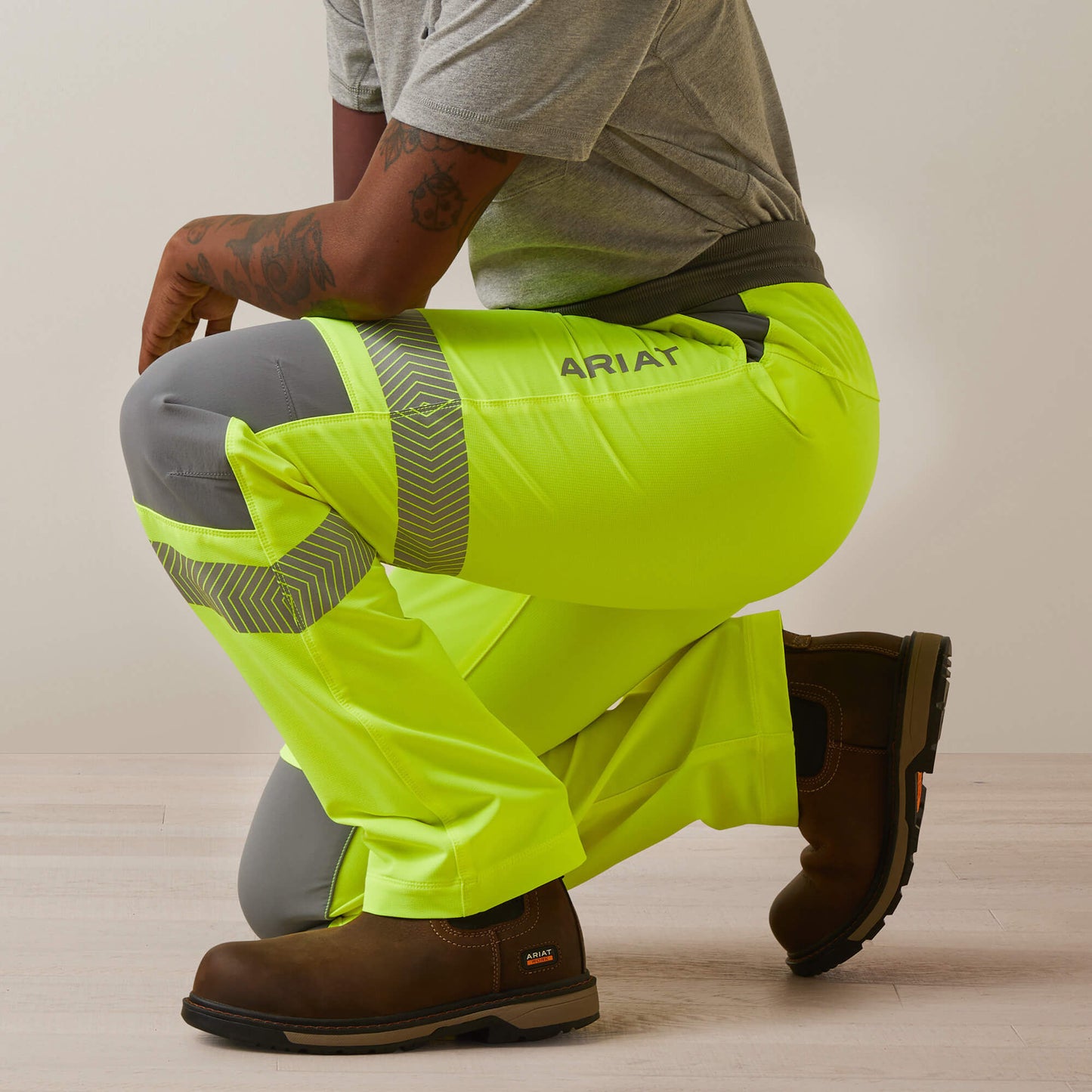 Rebar Perfect Rise Hi-Vis Pull-On DuraStretch Slim Leg Pants Ariat Women|Sale|Work
