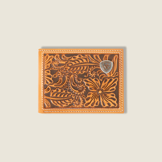 Southwest Emboss Bifold Wallet Ariat Men|Accessories