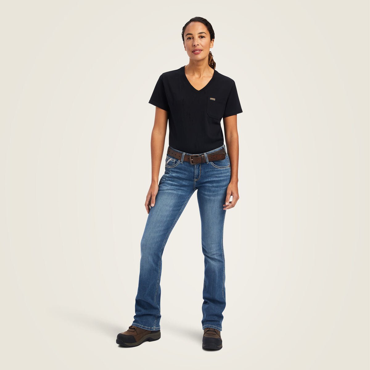 Rebar PR DuraStretch Riveter Boot Cut Jean Ariat Women|Work