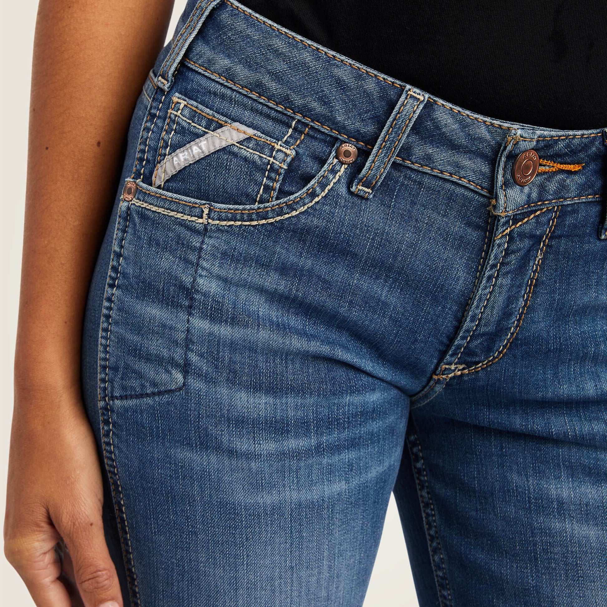 Rebar PR DuraStretch Riveter Boot Cut Jean Ariat Women|Work