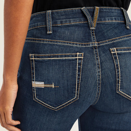 Rebar Perfect Rise Riveter DuraStretch Straight Leg Jeans Ariat Women|Work