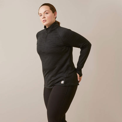 Rebar Gridwork 1/4 Zip Baselayer Ariat Women|Work