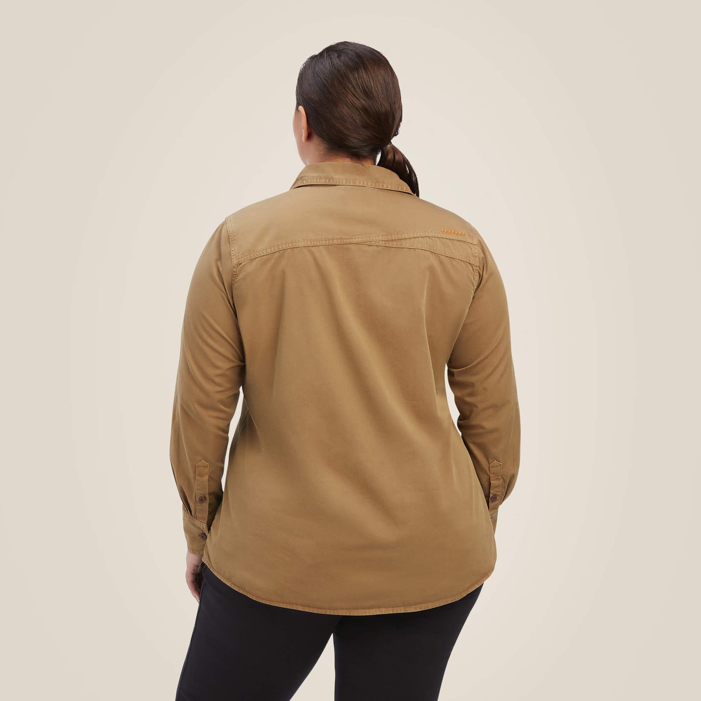 Rebar Washed Twill Work Shirt Ariat Women|Work