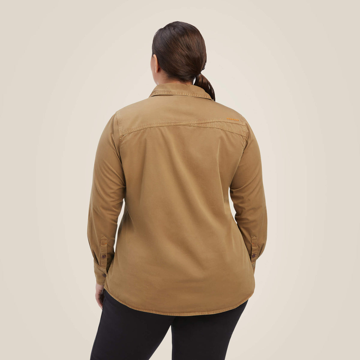 Rebar Washed Twill Work Shirt Ariat Women|Work