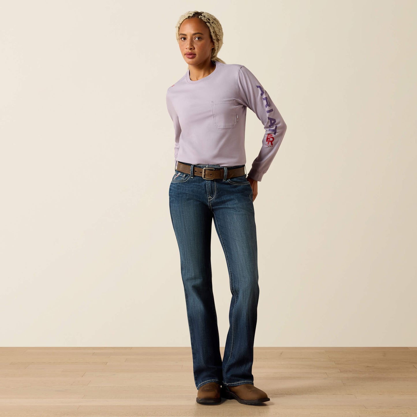 FR Stretch Logo T-Shirt Ariat Women|Work