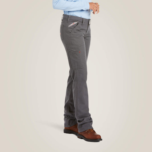 FR DuraStretch DuraLight Cordura Canvas Straight Pant Ariat Women|Work