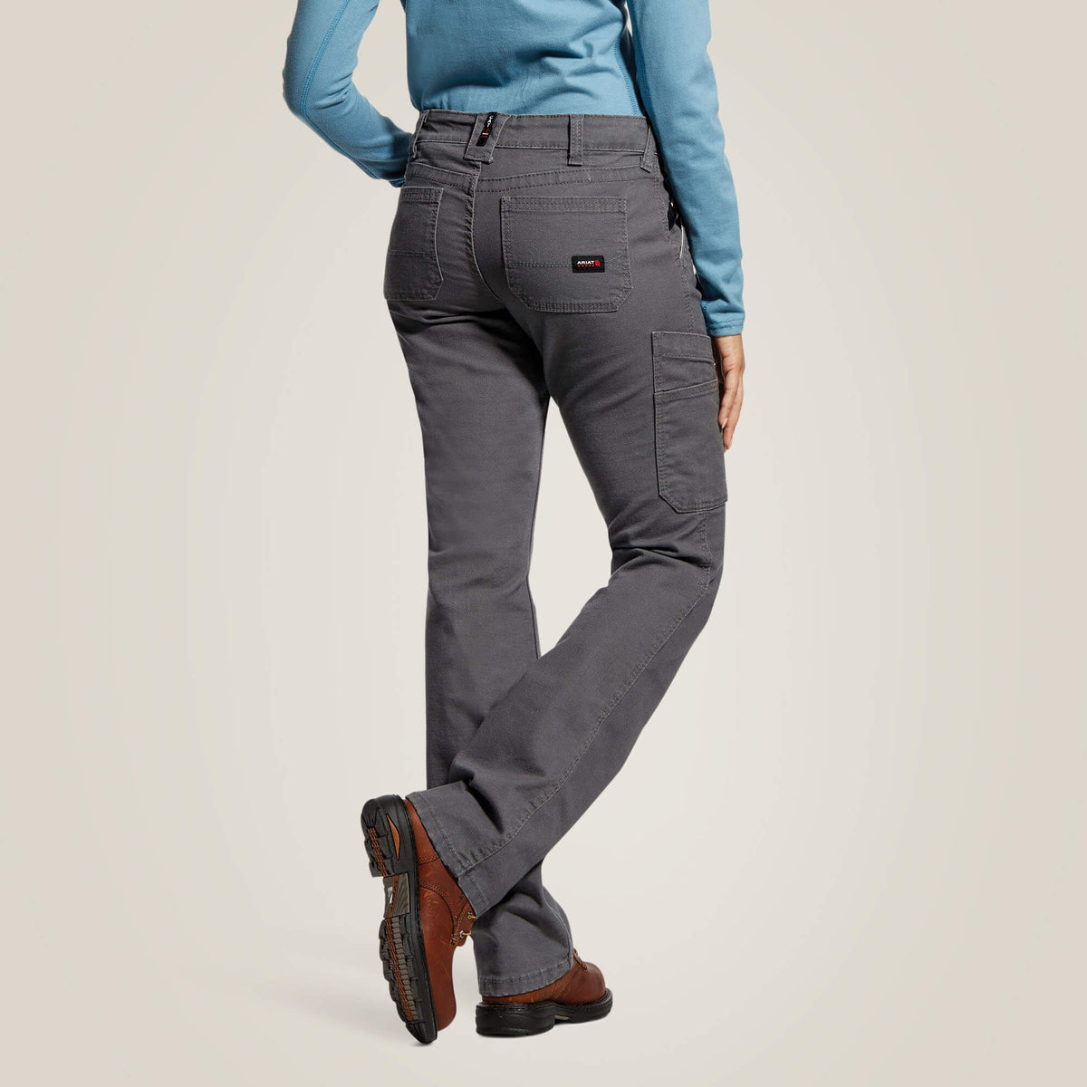 FR DuraStretch DuraLight Cordura Canvas Straight Pant Ariat Women|Work