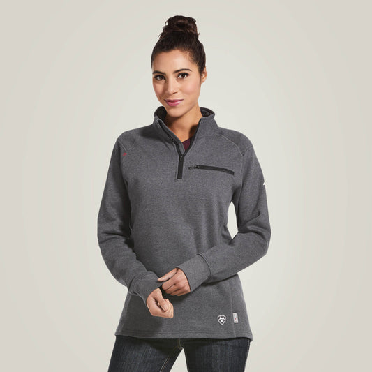 FR Rev 1/4 Zip Top Ariat Women|Work