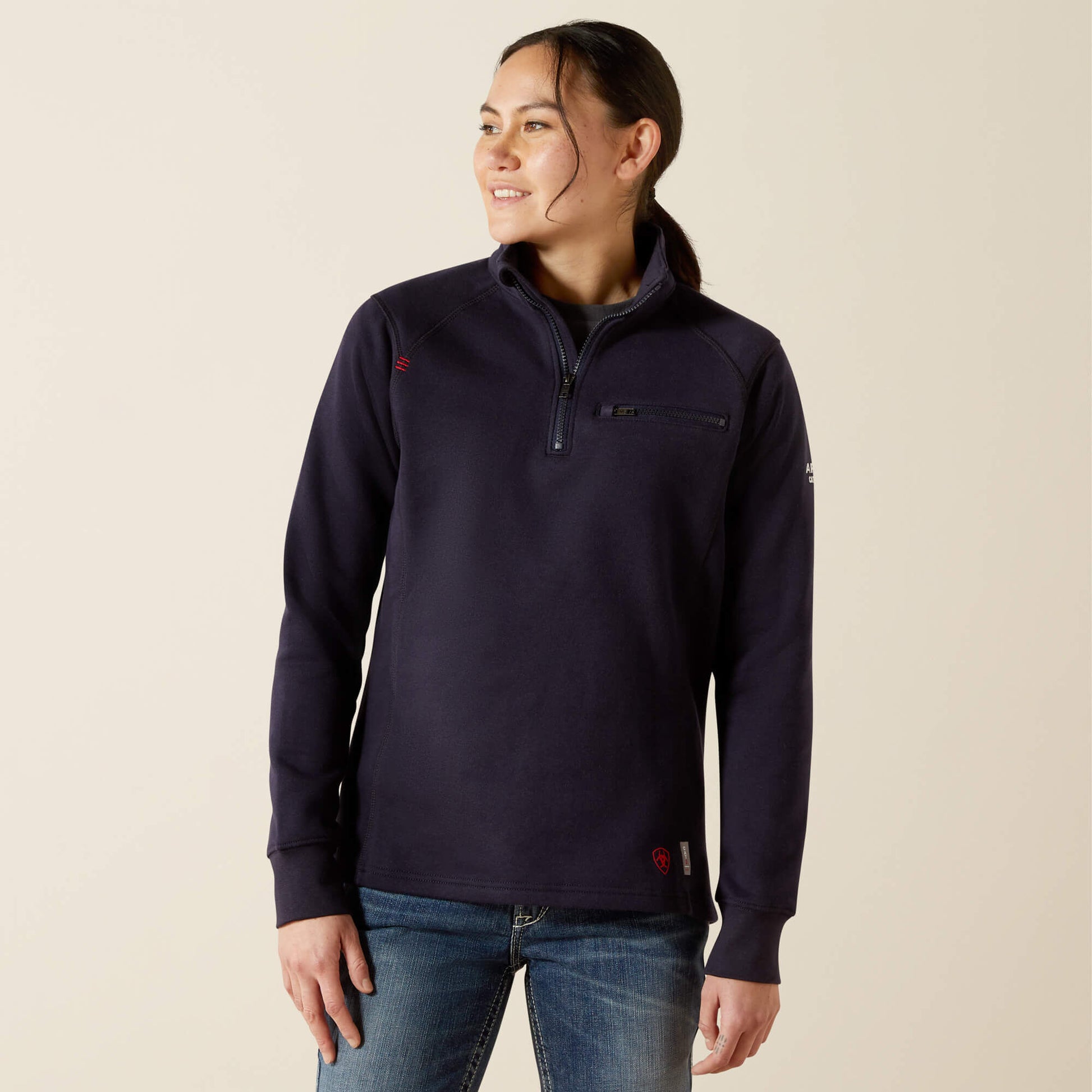 FR Rev 1/4 Zip Top Ariat Women|Work