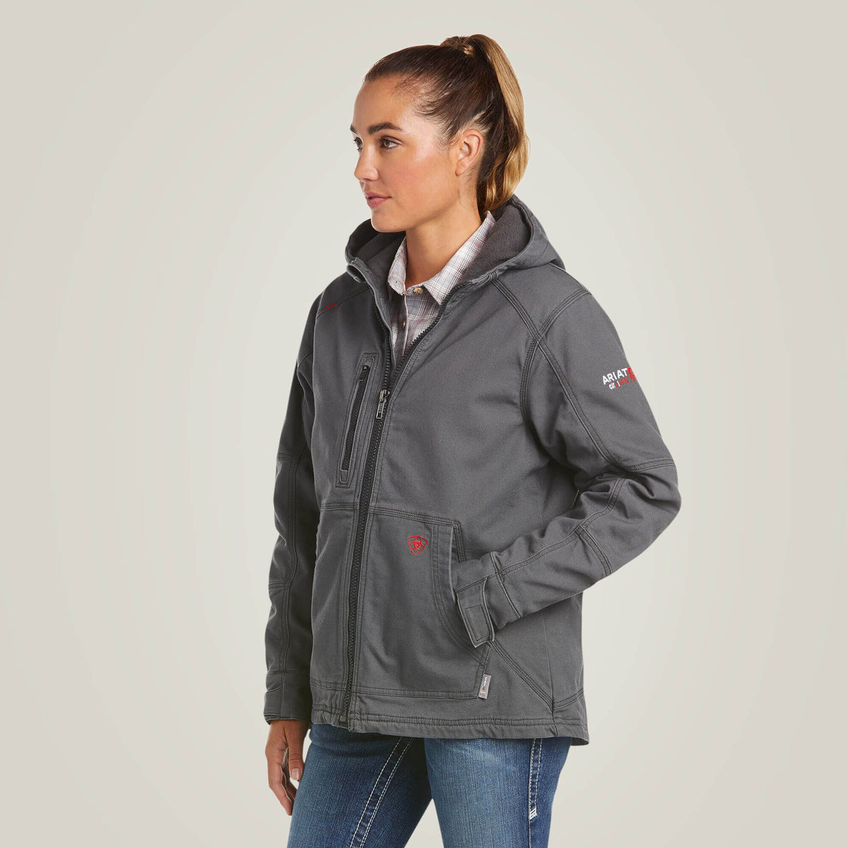 FR DuraLight Cordura Canvas Jacket Ariat Women|Work