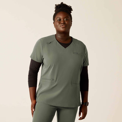 Clara 6 Pocket Scrub Top Ariat Women