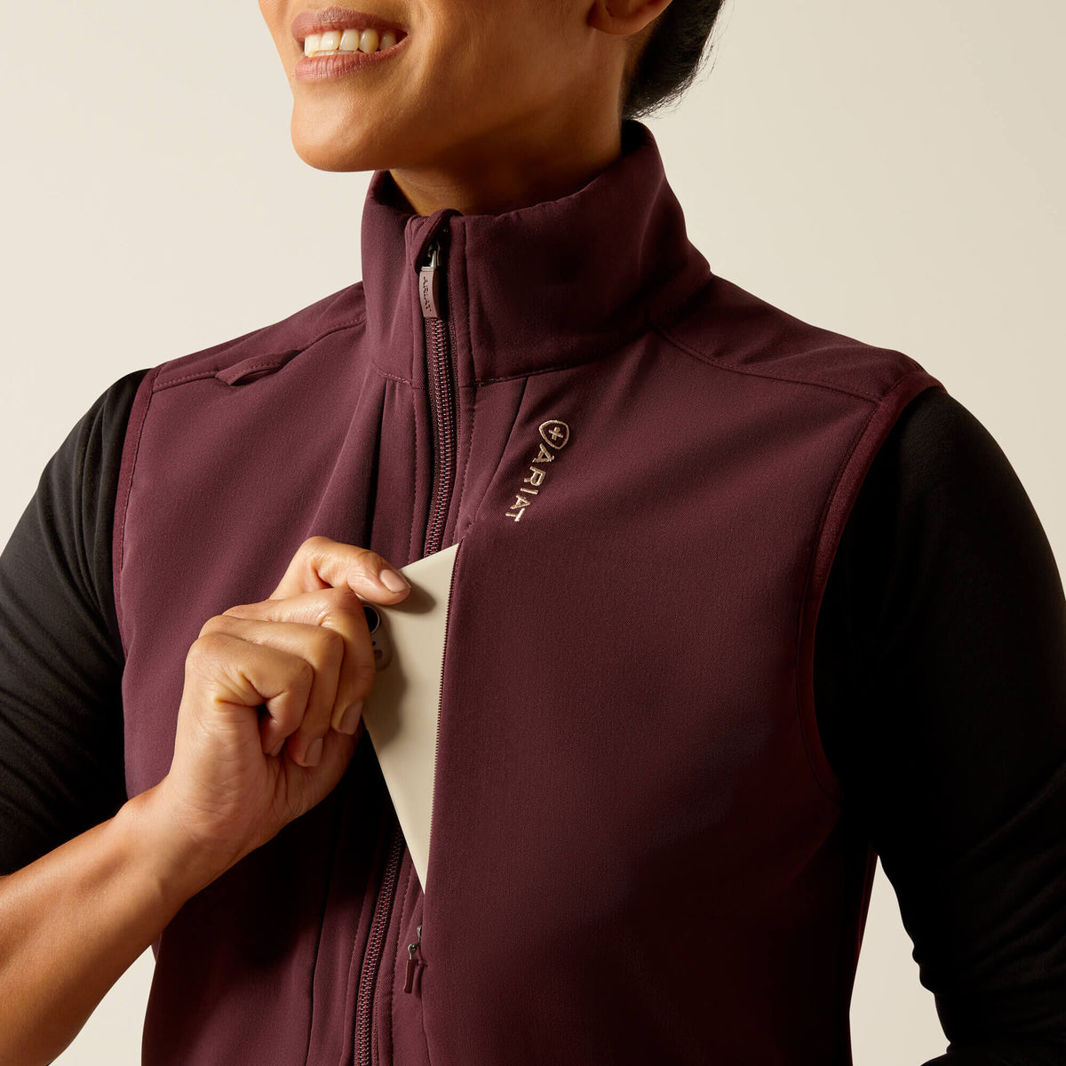 Sina Fleece Scrub Vest Ariat Women