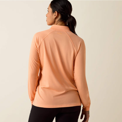 Rebar Heat Fighter 1/2 Zip T-Shirt Ariat Women|Work