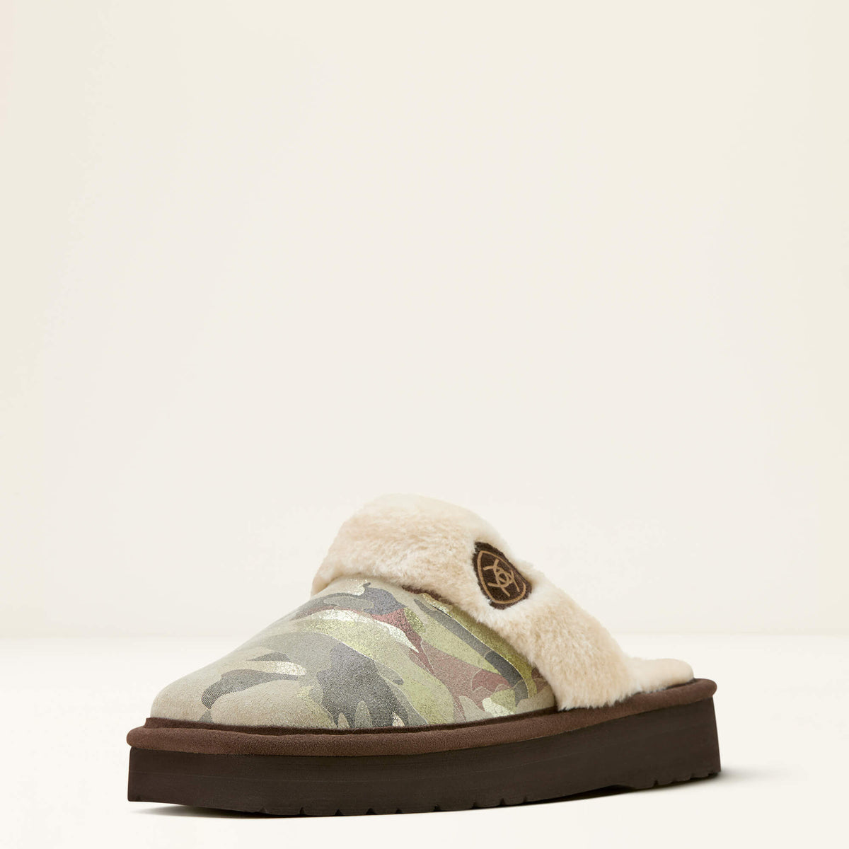 Jackie Square Toe Stack Slipper Ariat Women