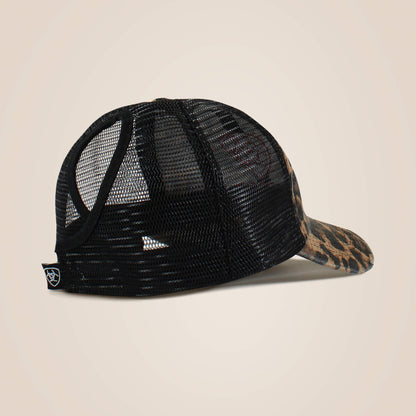 Embossed logo cheetah print cap Ariat Women|Accessories