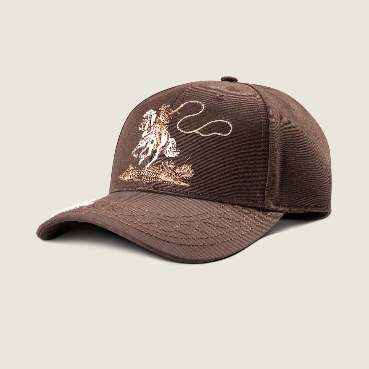 Cowboy Embroidery Cap Ariat Women|Accessories
