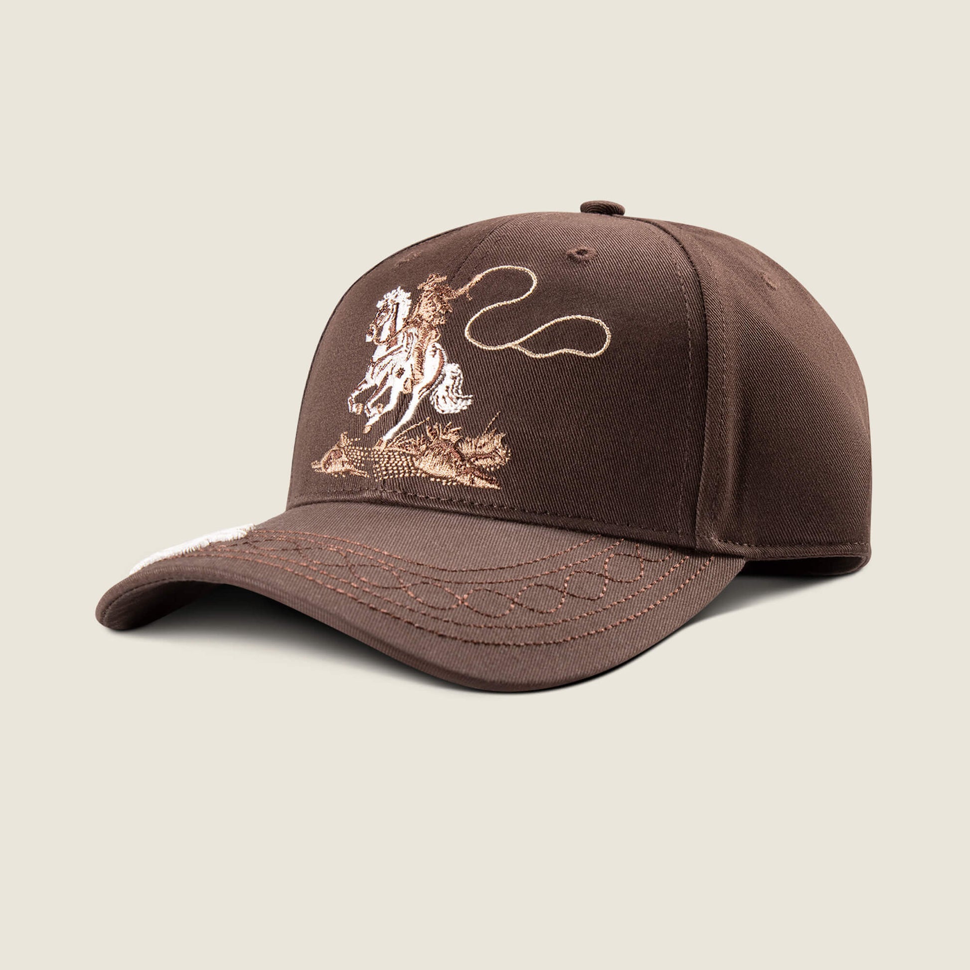 Cowboy Embroidery Cap Ariat Women|Accessories
