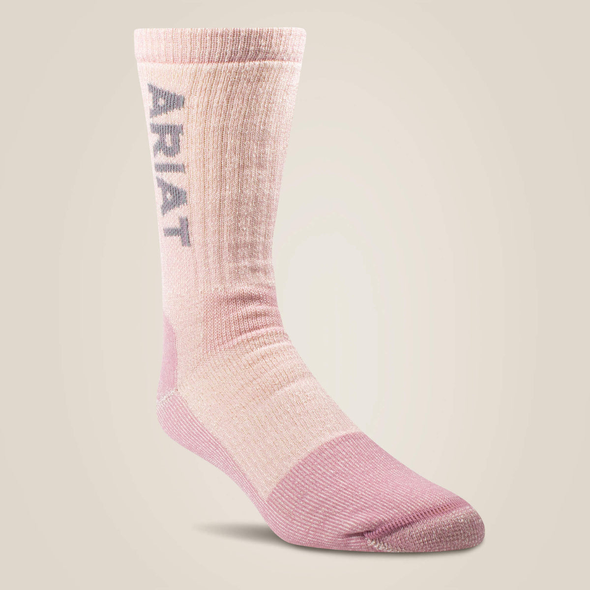 Midweight Merino Wool Blend Steel Toe Work Sock 2 Pair Multi Color Pack Ariat Women|Accessories