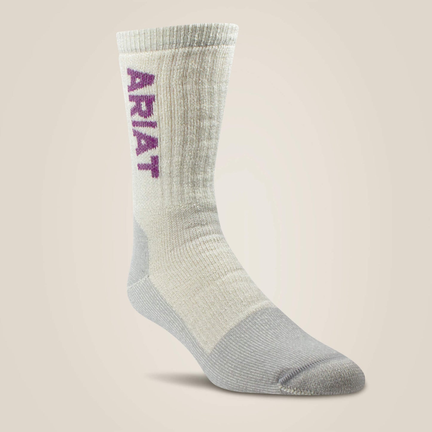 Midweight Merino Wool Blend Steel Toe Work Sock 2 Pair Multi Color Pack Ariat Women|Accessories