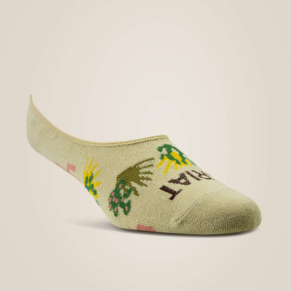 No Slip No Show Sock 2 Pair Multi Color Pack Ariat Women|Accessories