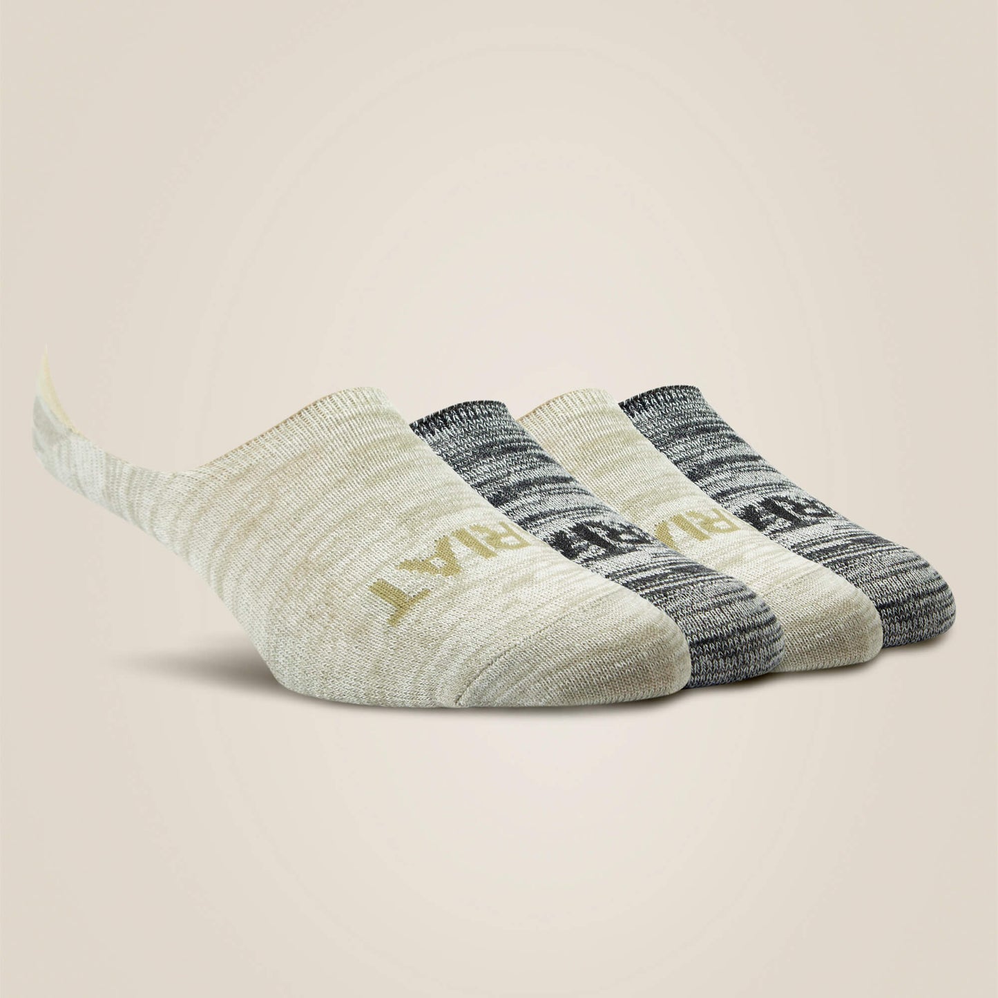 No Slip No Show Sock 4 Pair Multi Color Pack Ariat Women|Accessories