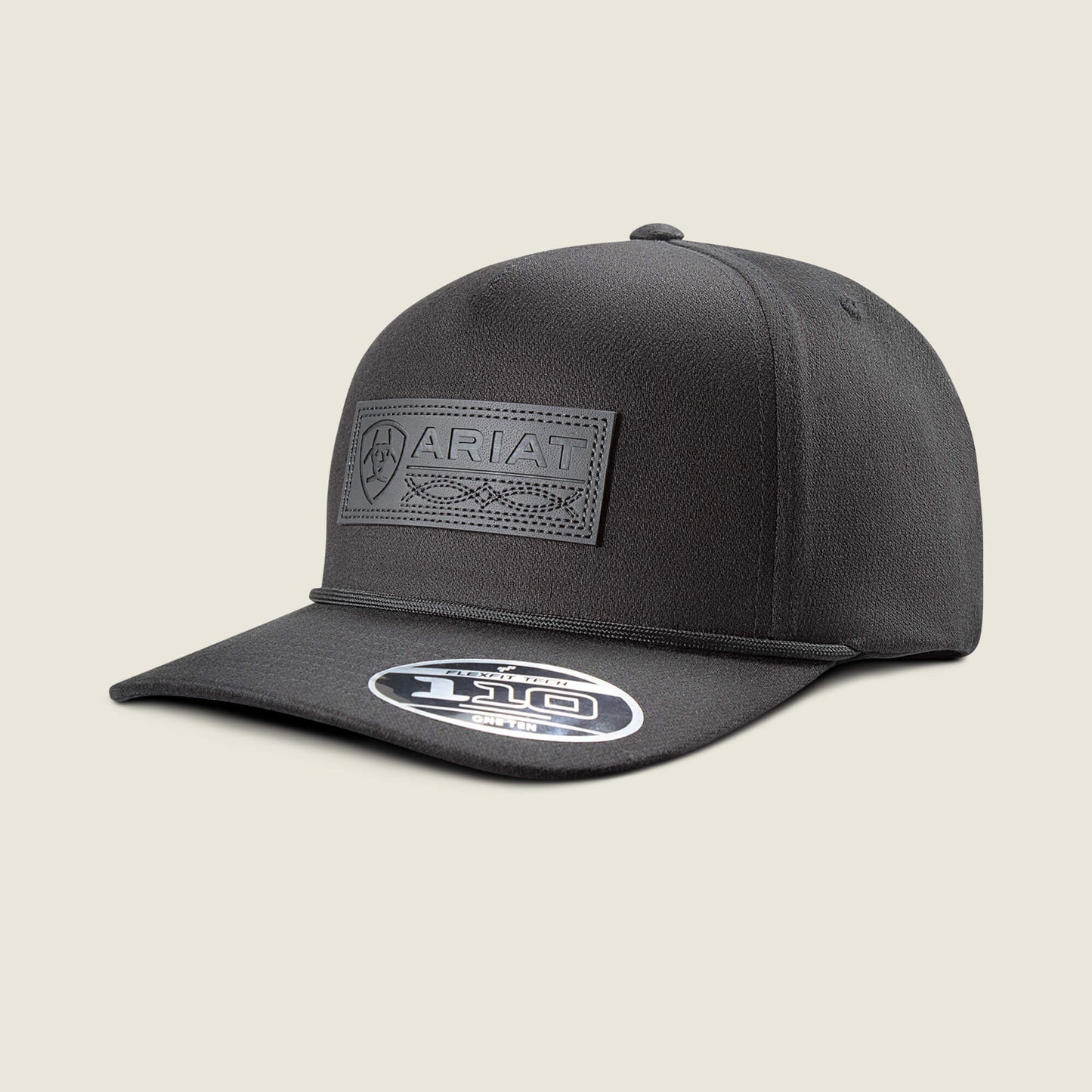 Boot Stitch Faux Leather Patch Cap Ariat Men|Accessories