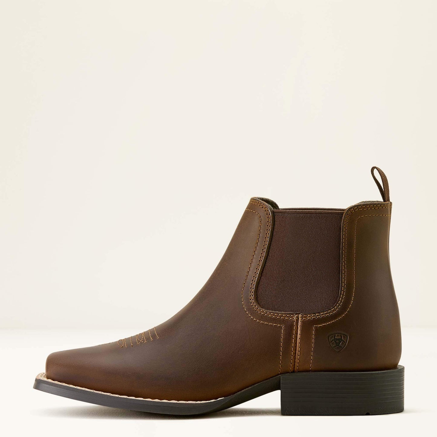 Booker Chelsea Wide Square Toe Western Boot Ariat Kids