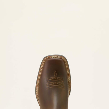 Booker Chelsea Wide Square Toe Western Boot Ariat Kids