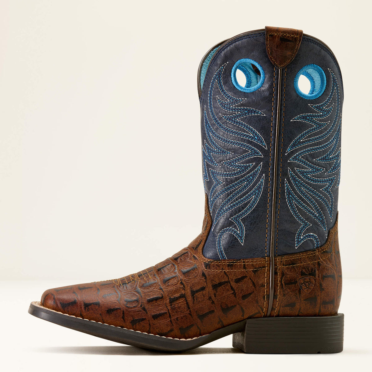 Knox Wide Square Toe Western Boot Ariat Kids