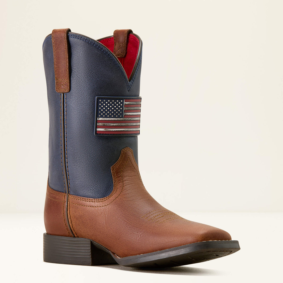 Freedom Rider Wide Square Toe Western Boot Ariat Kids