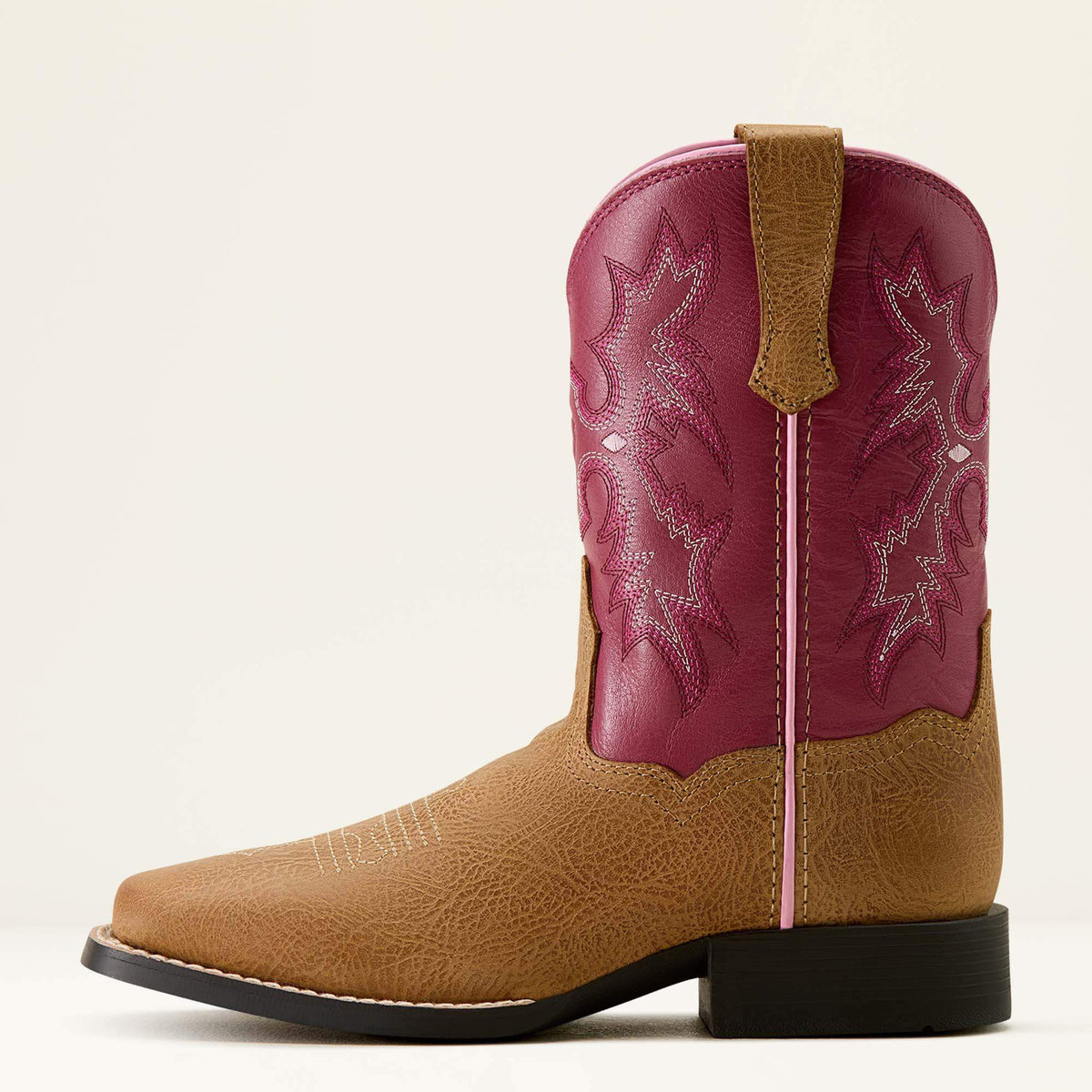 Tombstone Wide Square Toe Western Boot Ariat Kids