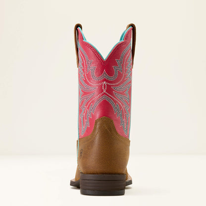 Westwood Wide Square Toe Western Boot Ariat Kids