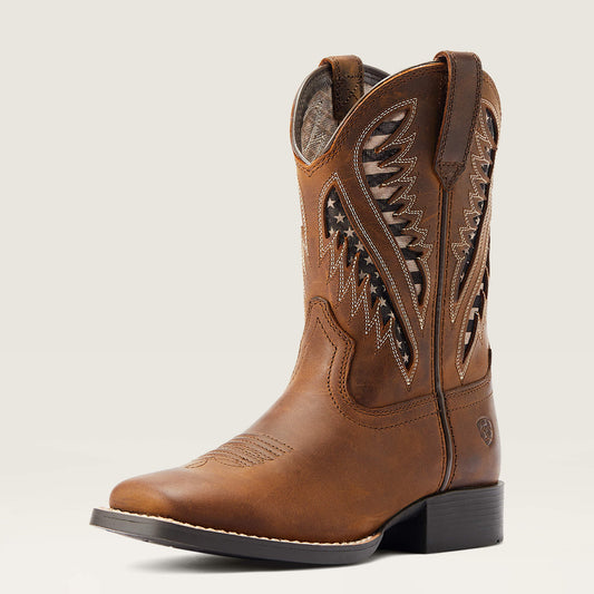 Quickdraw VentTEK Western Boot Ariat Kids