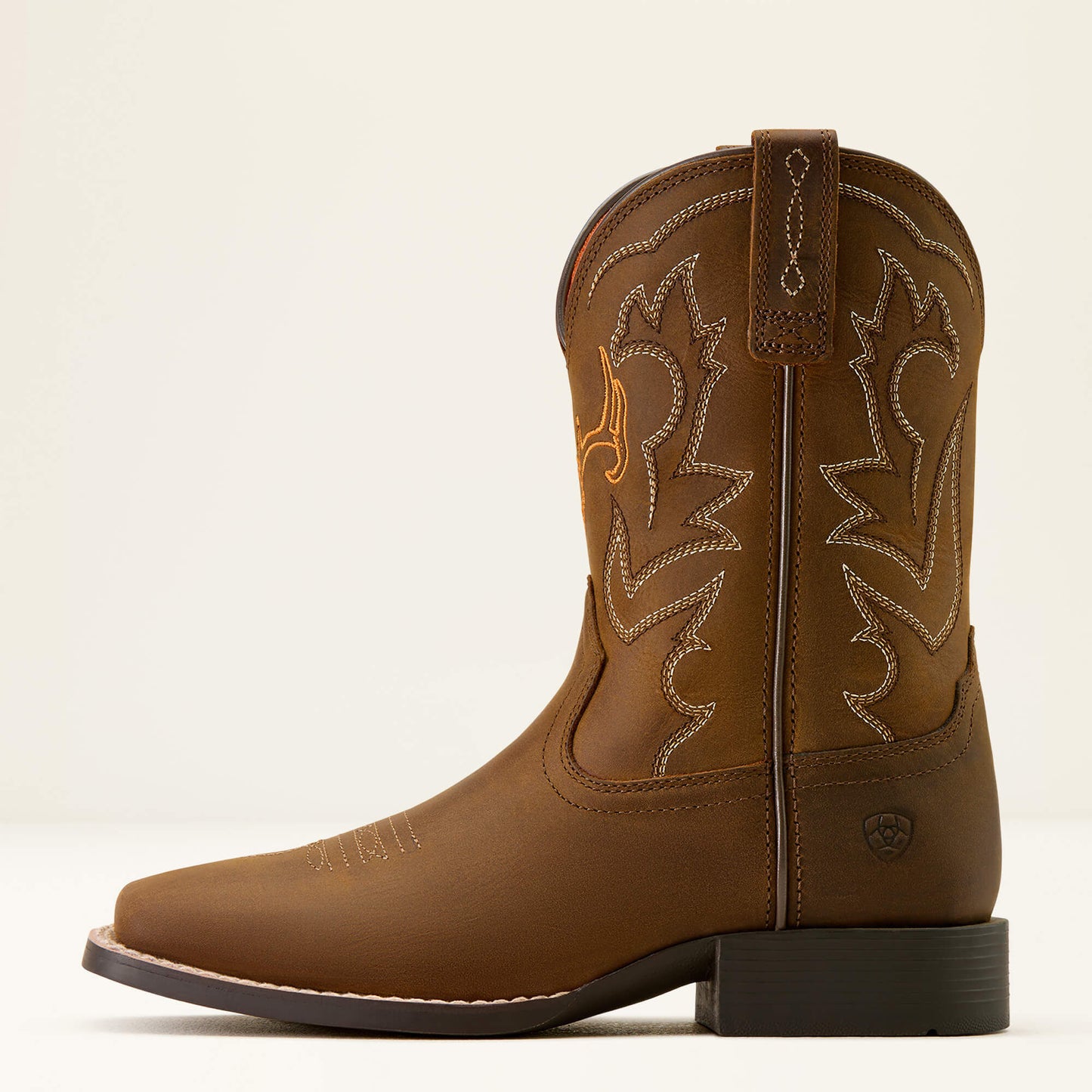 Deer Ridge Wide Square Toe Western Boot Ariat Kids
