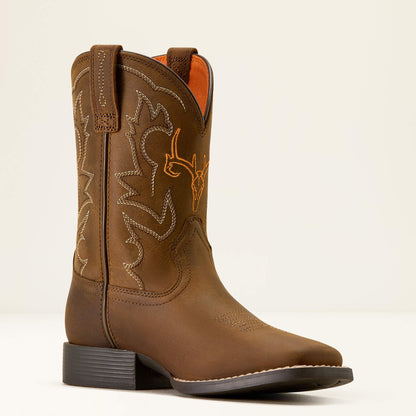 Deer Ridge Wide Square Toe Western Boot Ariat Kids