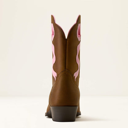 Lil Beaux D Toe Western Boot Ariat Kids