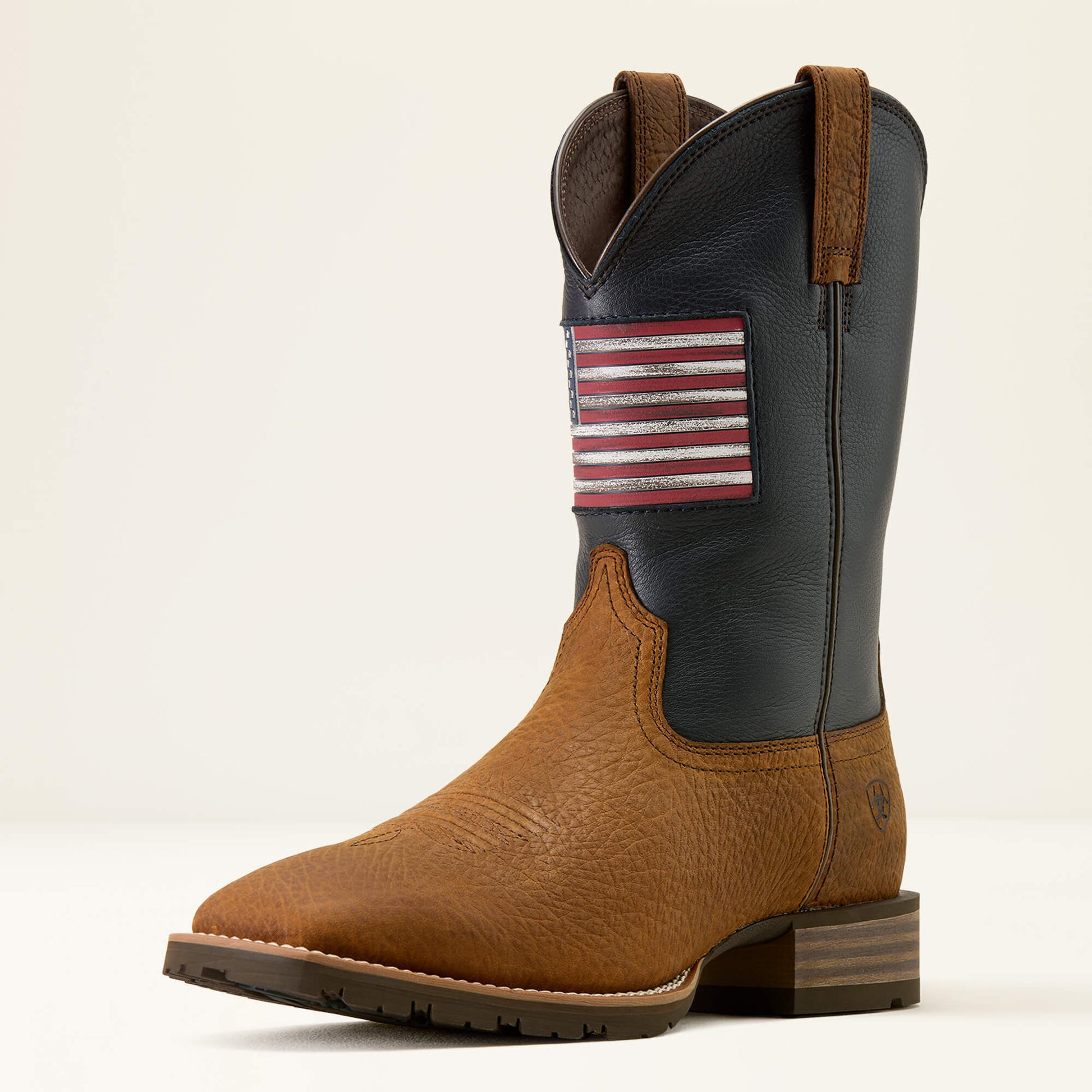 Hybrid Rancher Patriot Wide Square Toe Cowboy Boot Ariat Kids|Men