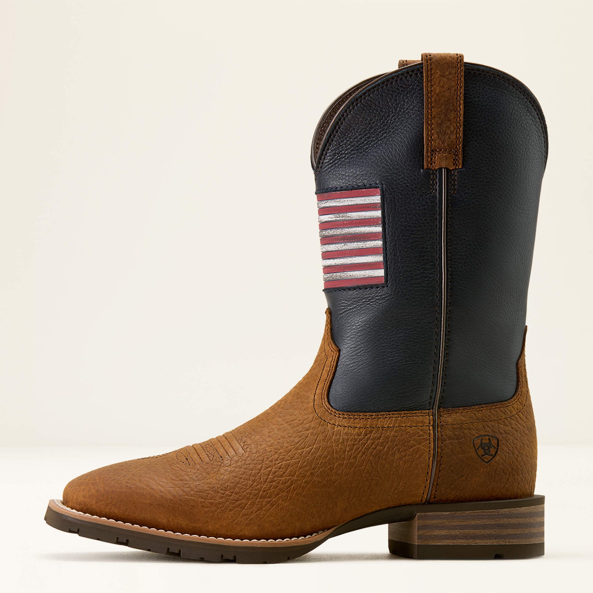 Hybrid Rancher Patriot Wide Square Toe Cowboy Boot Ariat Kids|Men