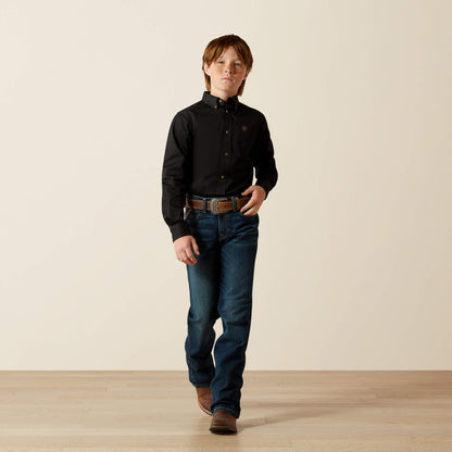 Solid Twill Classic Fit Shirt Ariat Kids