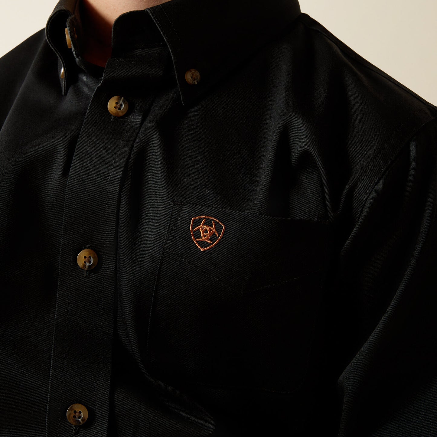Solid Twill Classic Fit Shirt Ariat Kids