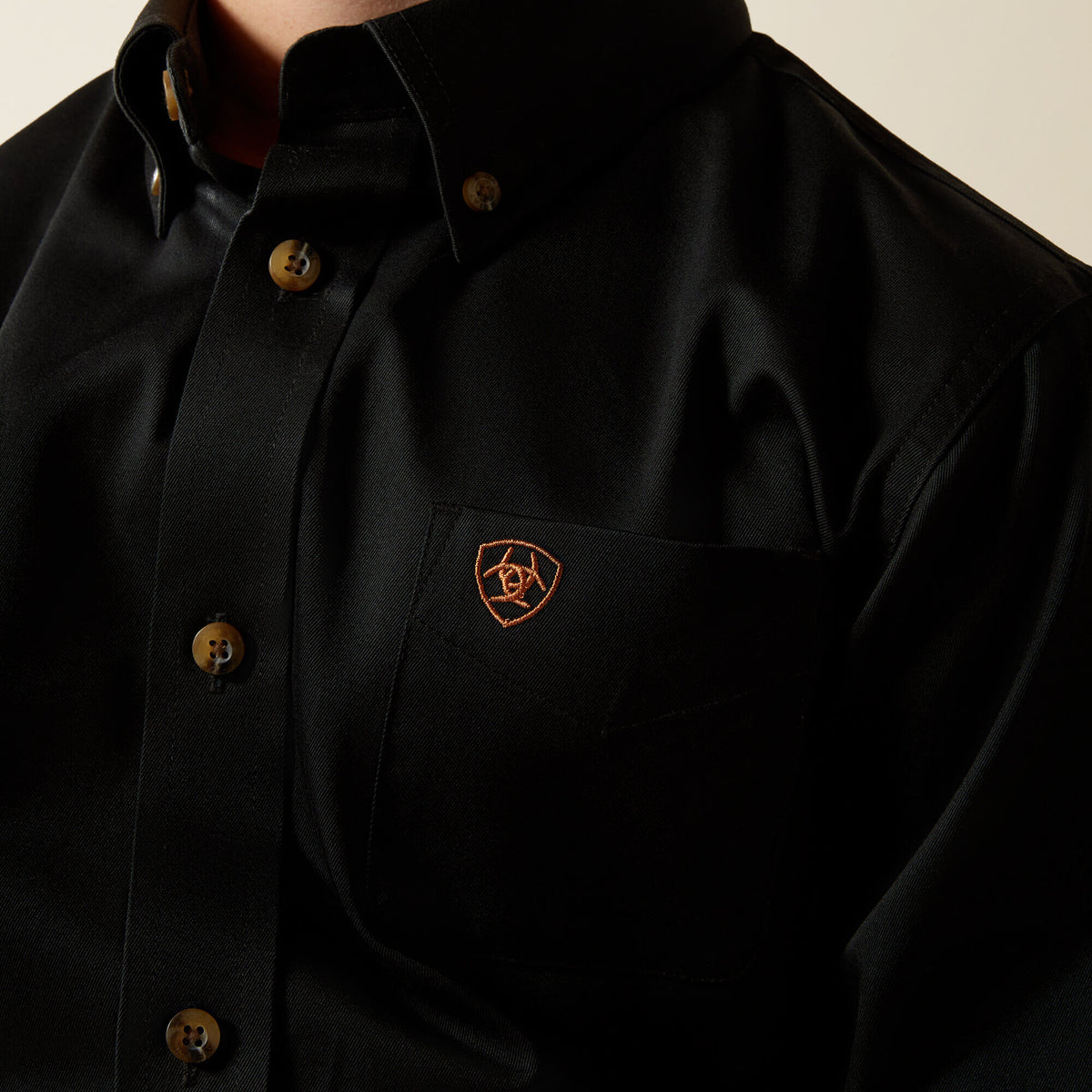 Solid Twill Classic Fit Shirt Ariat Kids