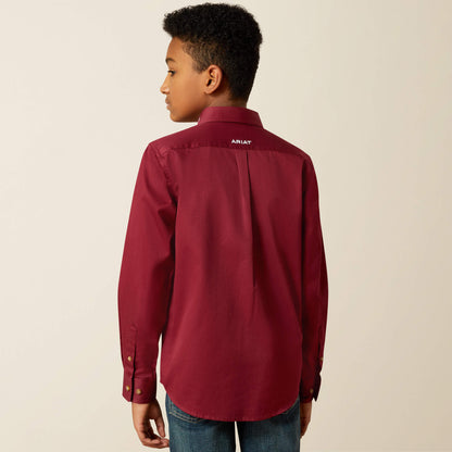 Team Logo Twill Classic Fit Shirt Ariat Kids
