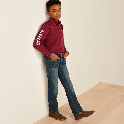 Team Logo Twill Classic Fit Shirt Ariat Kids