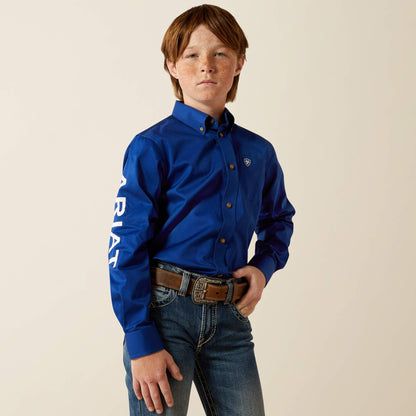 Team Logo Twill Classic Fit Shirt Ariat Kids