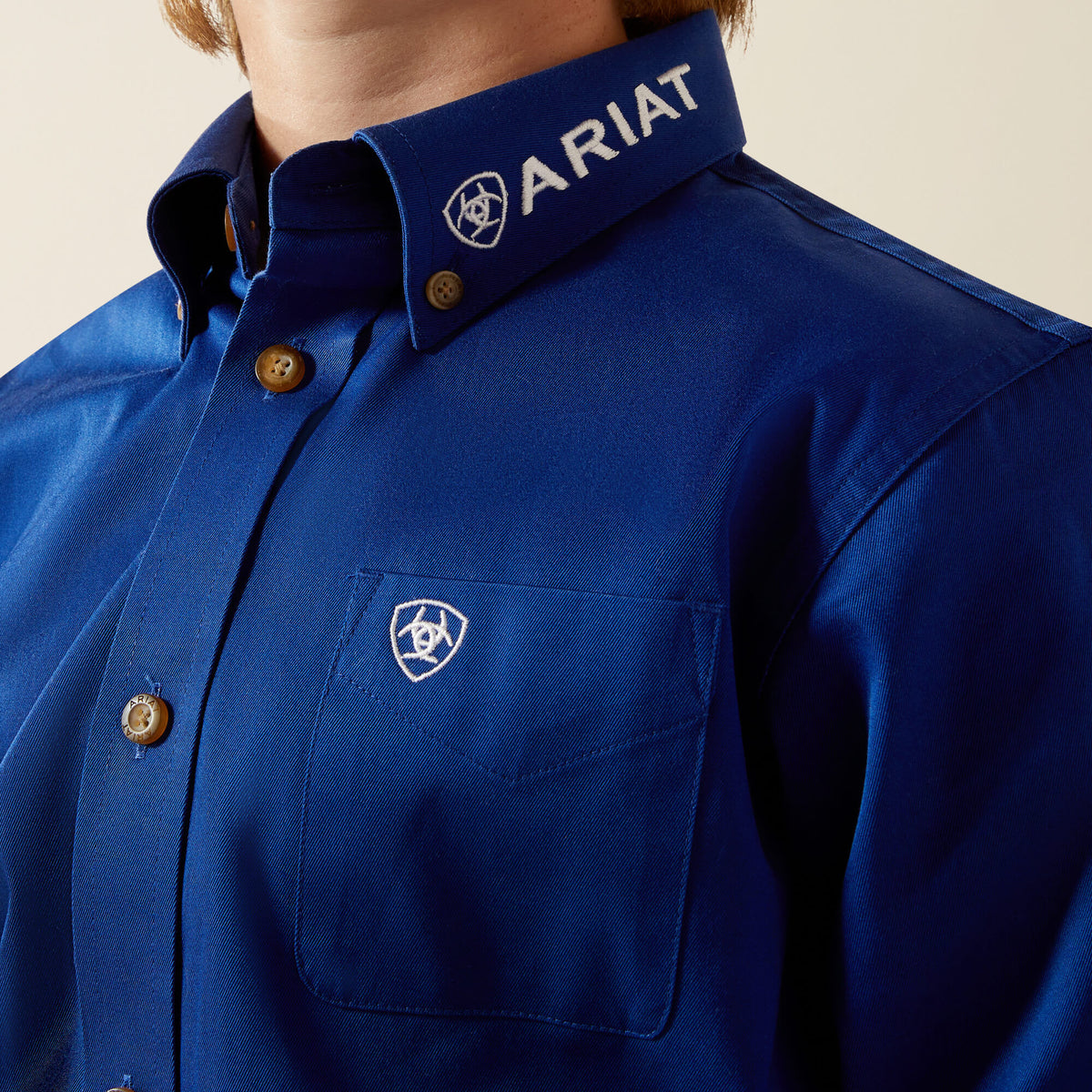 Team Logo Twill Classic Fit Shirt Ariat Kids